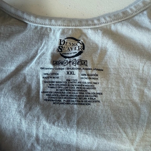 Demon Slayer: Kimetsu No Yaiba Muscular Mice Tank Top Hot Topic XXL - Picture 2 of 3